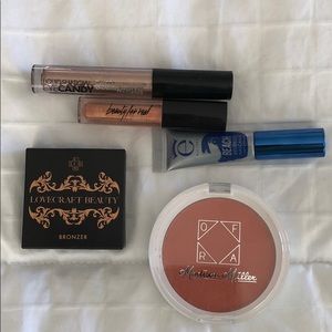 5 items BUNDLE makeup set - NWOT